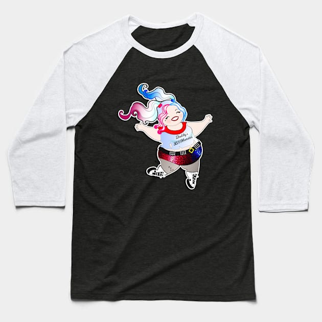 Princess of Mayhem Baseball T-Shirt by Toni Tees